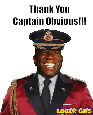 Magic Johnson Captain Obvious