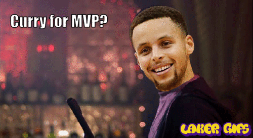Stephen Curry MVP Golden State Warriors I'm ok with that